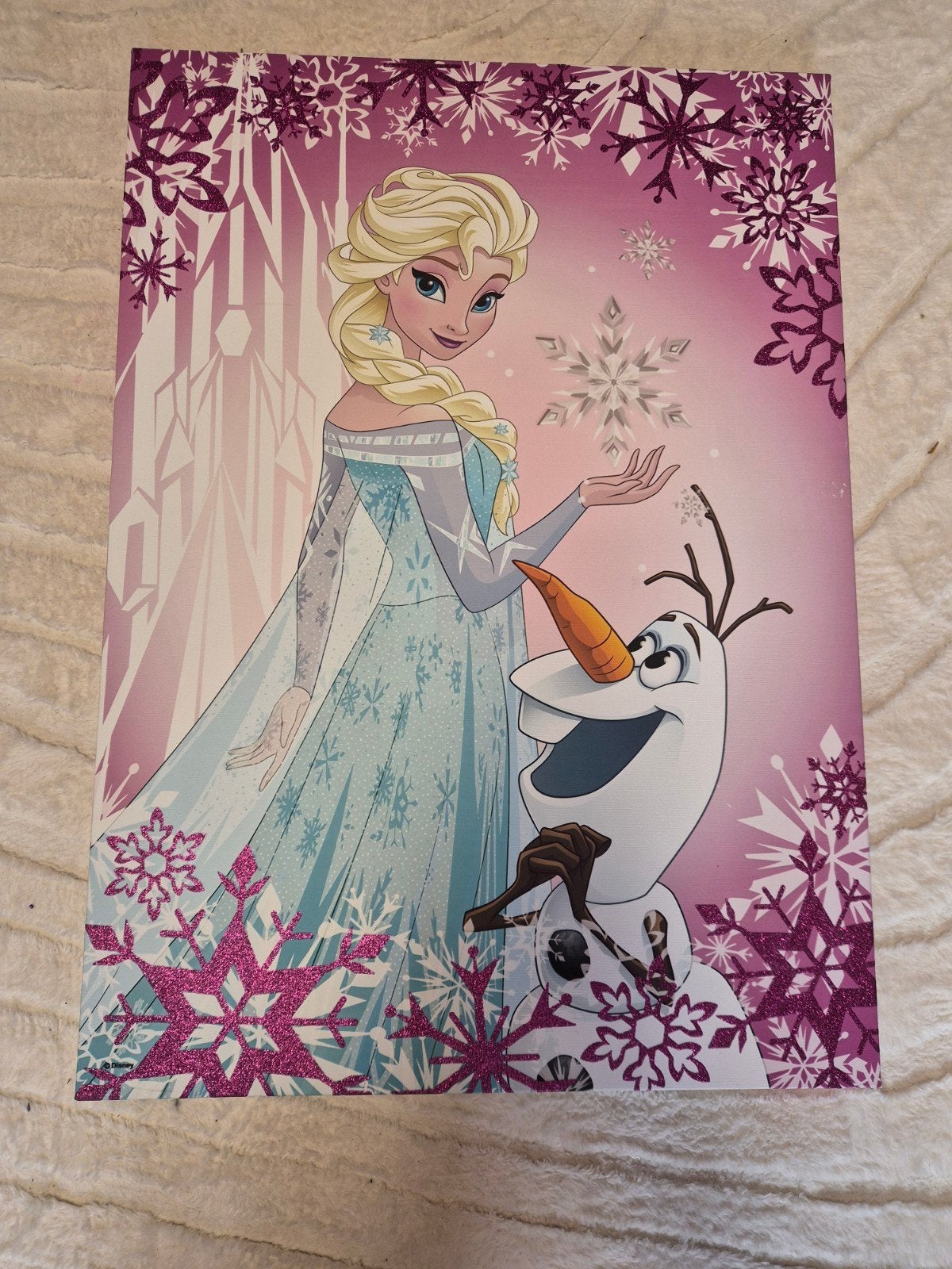 Anna en elsa fotoschilderij, Ophalen, Overige figuren, Beeldje of Figuurtje