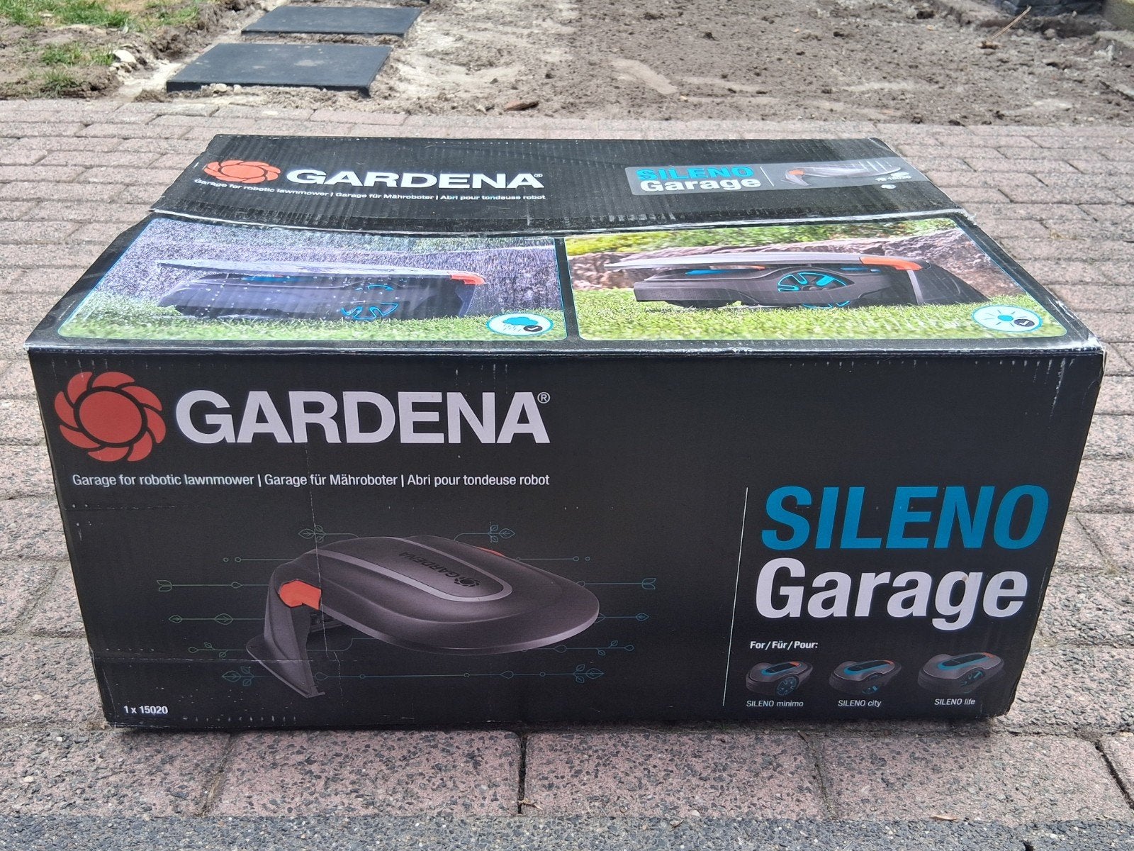 GARDENA SILENO Garage voor robotmaaier - Nieuw in doos, Ophalen, Nieuw, GARDENA