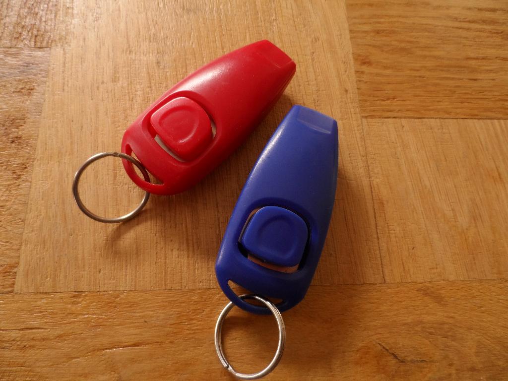 trainings clickers met fluitje,hondentraining,hond, Ophalen of Verzenden, Nieuw