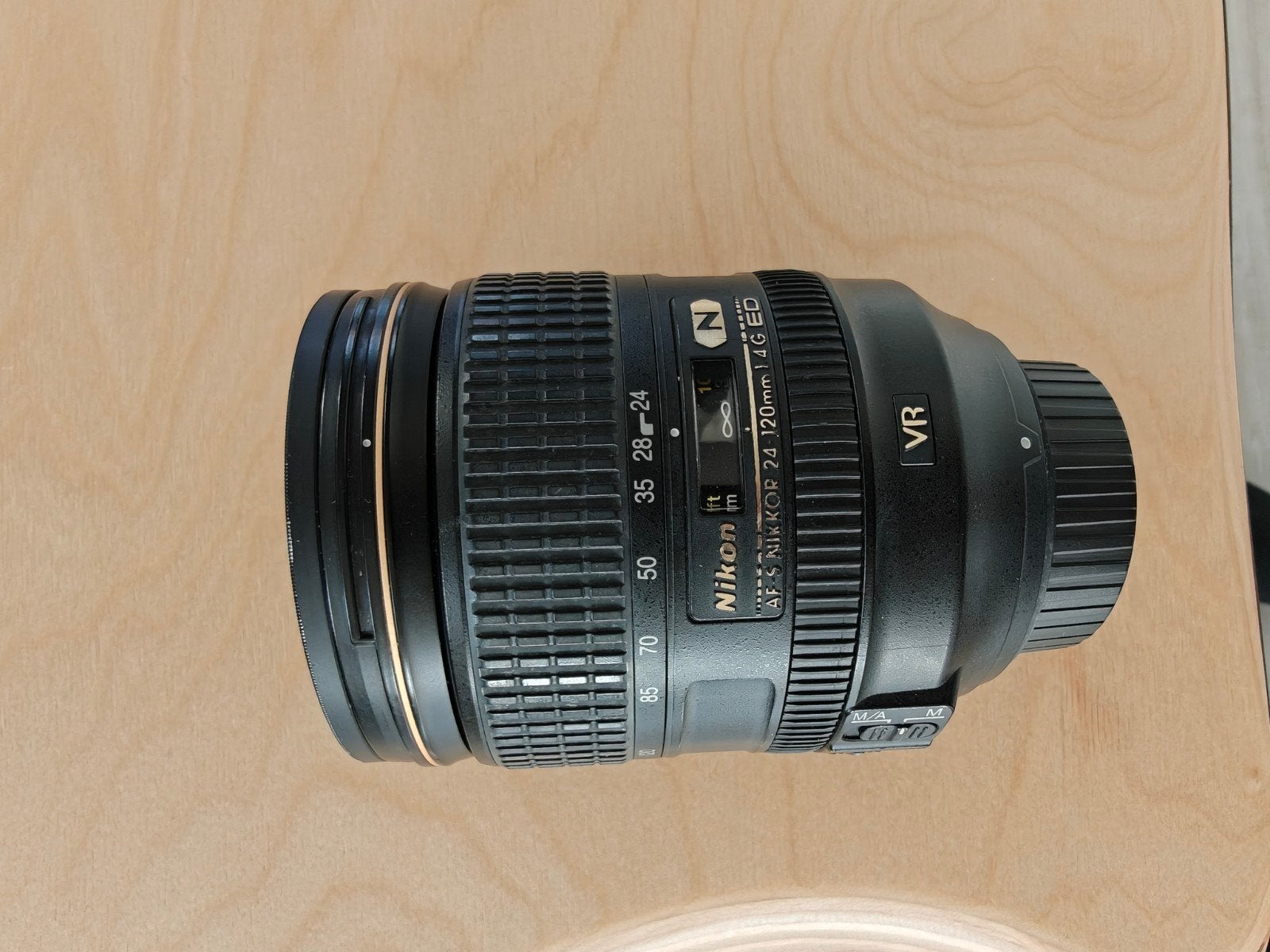 Nikon AF-S Nikkor 24-120mm f/4G ED VR Lens, Audio, Tv en Foto, Fotografie | Lenzen en Objectieven, Ophalen of Verzenden, Gebruikt