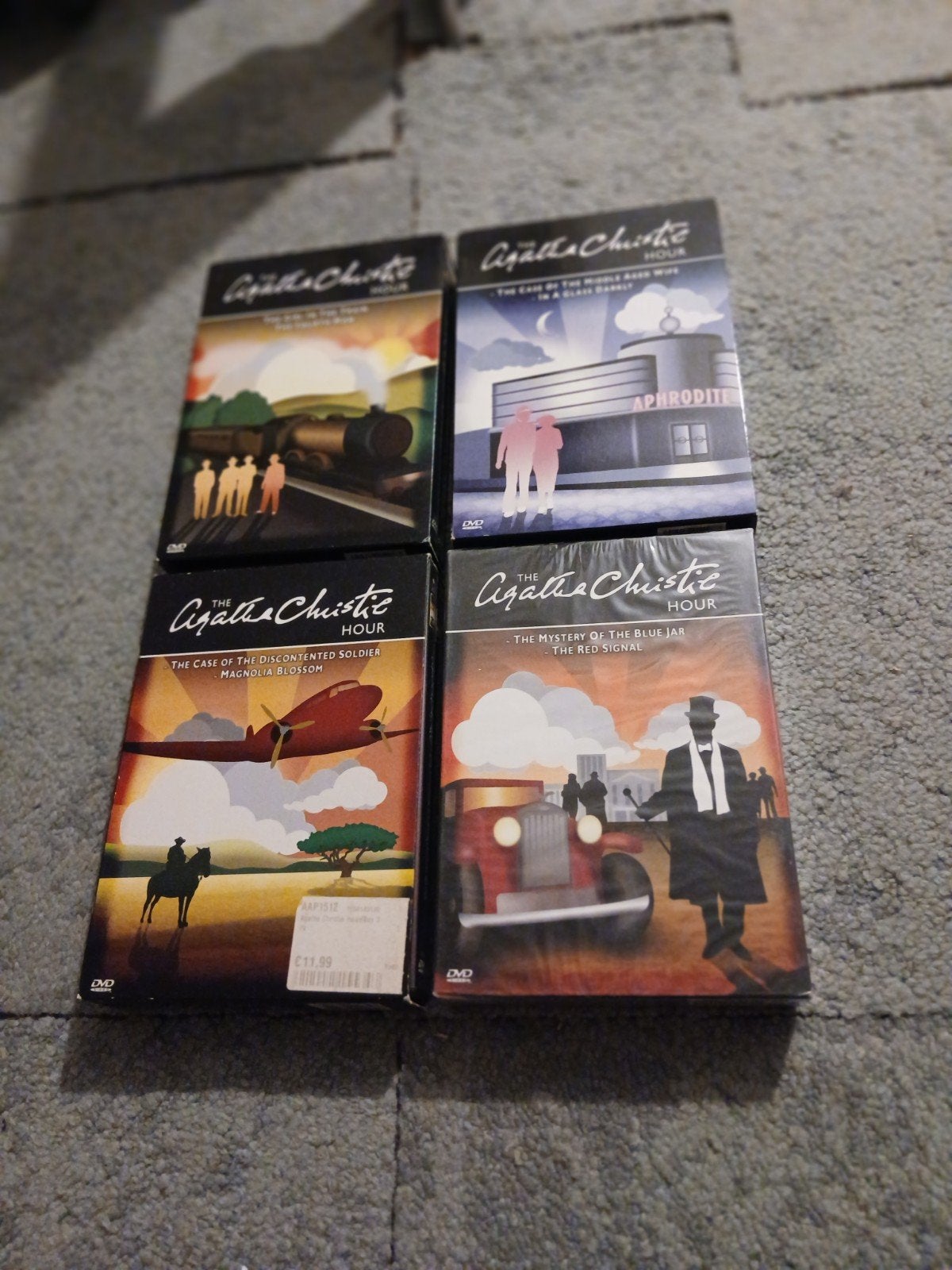 Agatha Christie Hour DVD Boxset - 4 DVD's, Ophalen of Verzenden