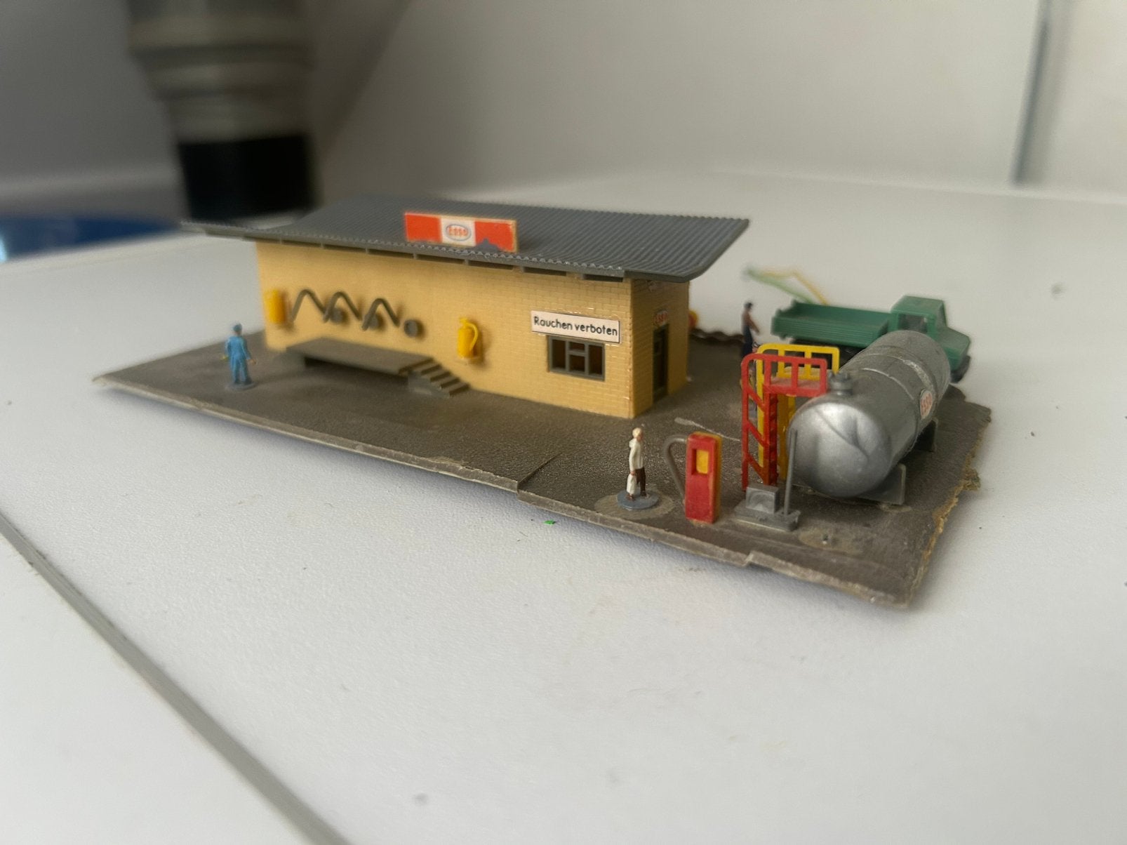 N spoor olie benzine depot, Overige merken, Gelijkstroom, Wagon, Ophalen of Verzenden
