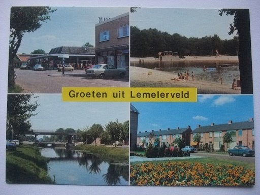 R68 Groeten uit Lemelerveld - 1984, Verzenden, 1980 tot heden, Gelopen, Overijssel