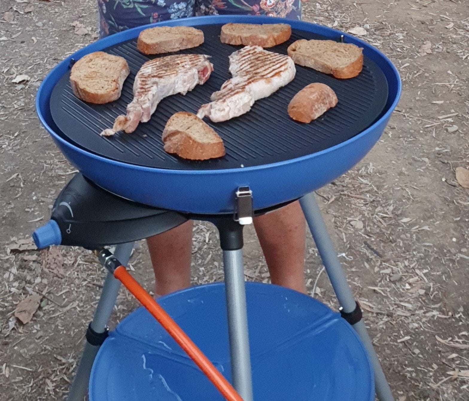 Campingaz gasbarbecue - Perfect voor camping en tuin, Ophalen, Gebruikt, Campingaz