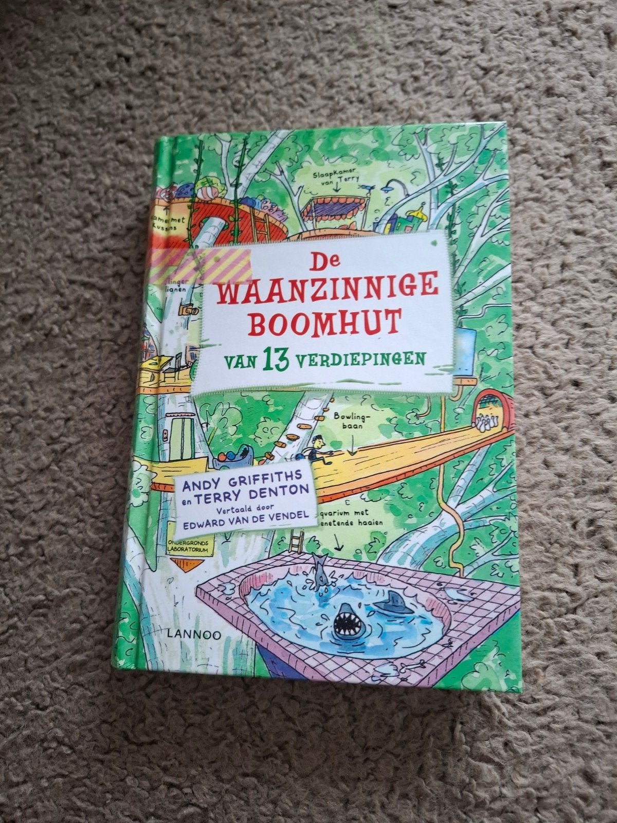 Terry Denton - De waanzinnige boomhut van 13 verdiepingen, Terry Denton; Andy Griffiths, Fictie algemeen, Ophalen of Verzenden