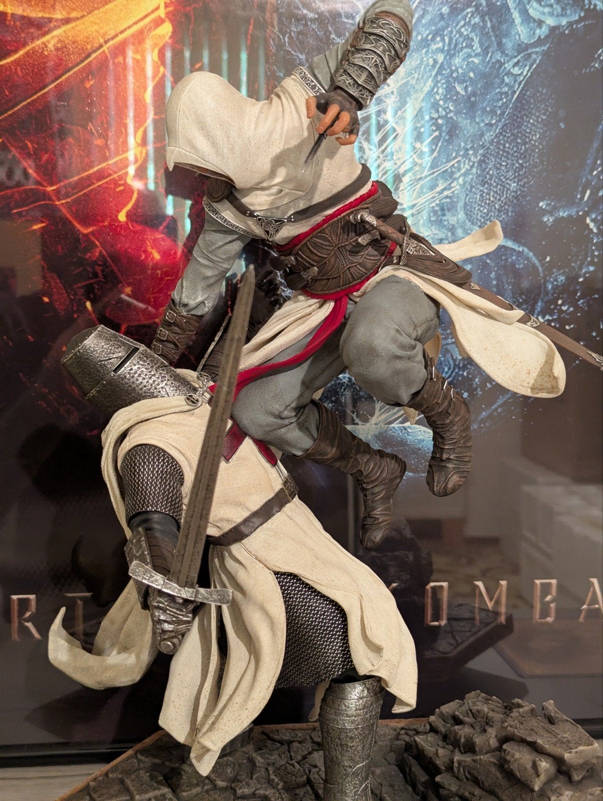 Assassins creed Altair statue 1/6 diorama.pure arts., Ophalen, Zo goed als nieuw, Fantasy