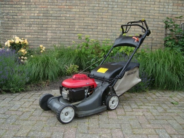 Honda HRX 476 CHXE gazonmaaier ., Tuin en Terras, Grasmaaiers, Ophalen, Cirkelmaaier, Honda, Gebruikt