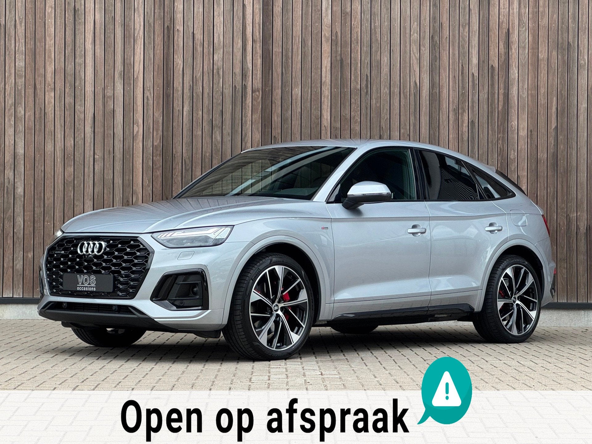 Audi Q5 Sportback 55 TFSI e S edition Competition, Automaat, Gebruikt, Zwart, Vierwielaandrijving