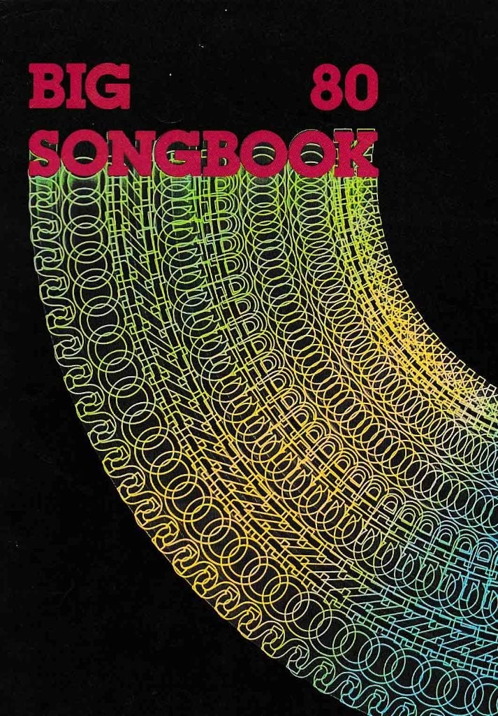 Big Songbook 80 goede staat ( 715 ), Verzenden, Gebruikt, Artiest of Componist, Populair