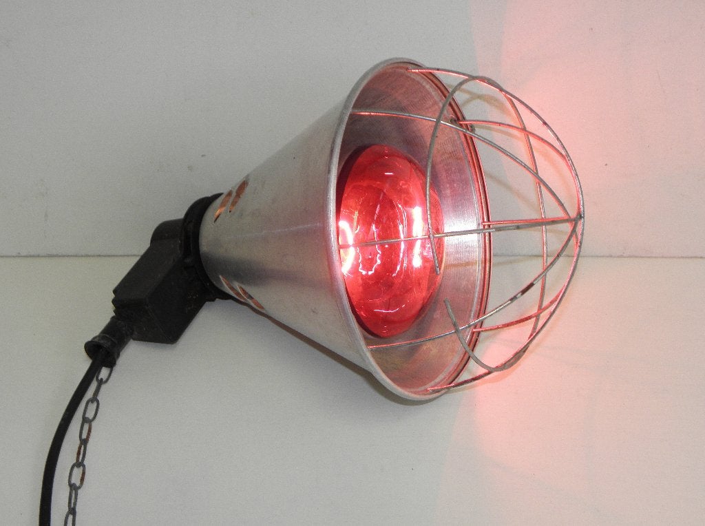 Biggenlamp, warmtelamp, kuikenlamp, warmte straler, Dieren en Toebehoren, Ophalen of Verzenden, Gebruikt