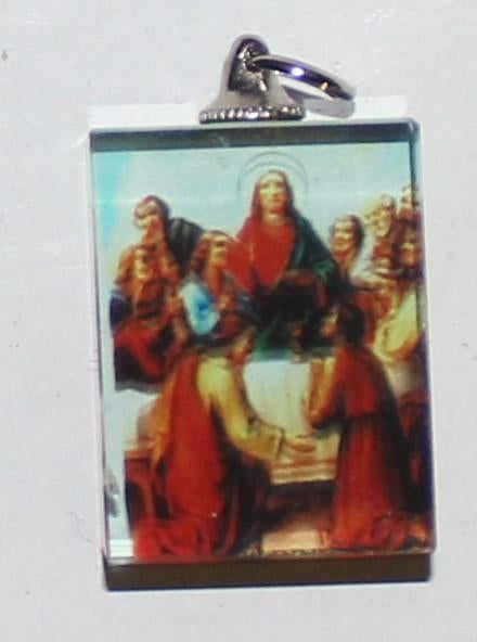 kunststof religieuze hanger   79486, Verzamelen, Religie, Nieuw, Christendom | Katholiek, Sieraad, Ophalen of Verzenden