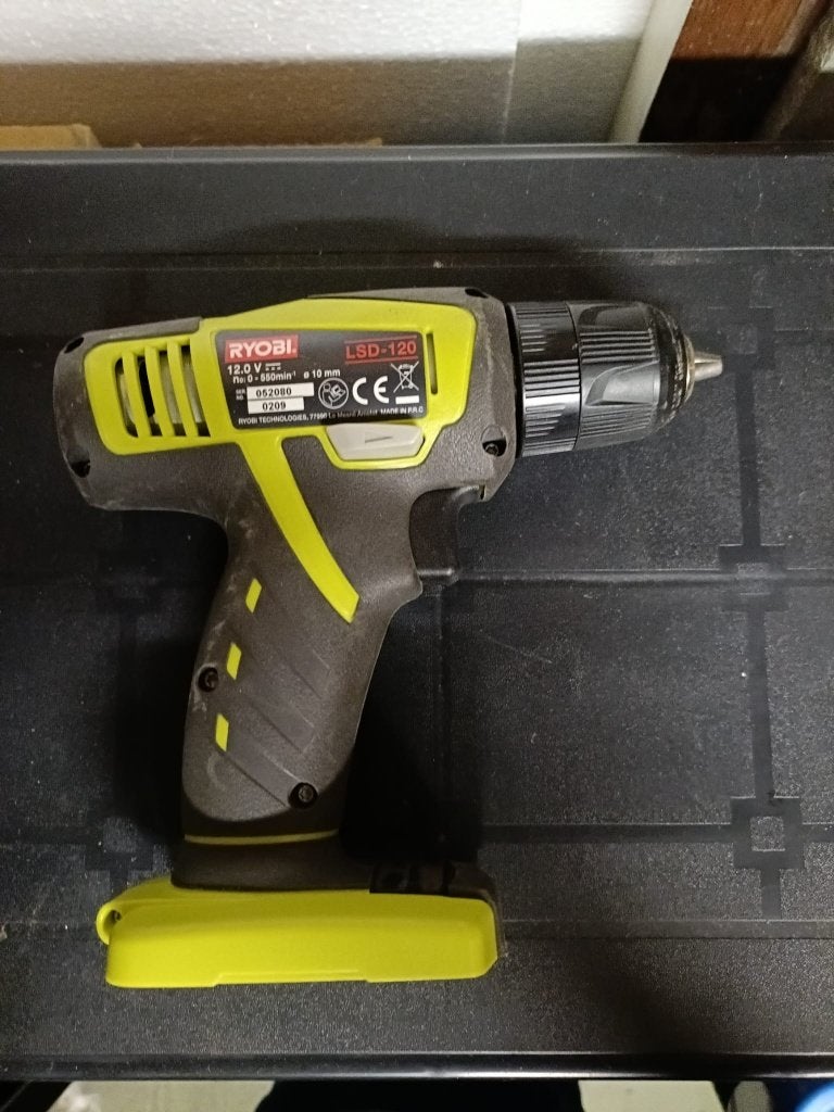 Ryobi LSD-120 accu schroefboormachine, Doe-het-zelf en Verbouw, Ophalen of Verzenden, Zo goed als nieuw, Boor- en Schroefmachine