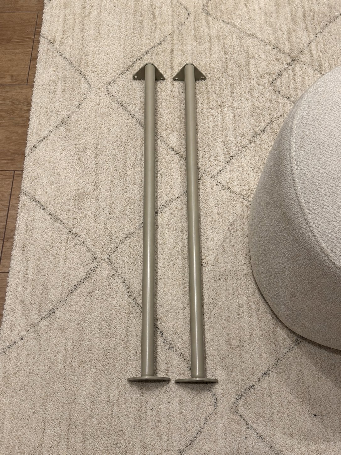 Ikea pax komplement kleding roede 75 cm breed, Zo goed als nieuw, Minder dan 25 cm, Minder dan 100 cm, Metaal
