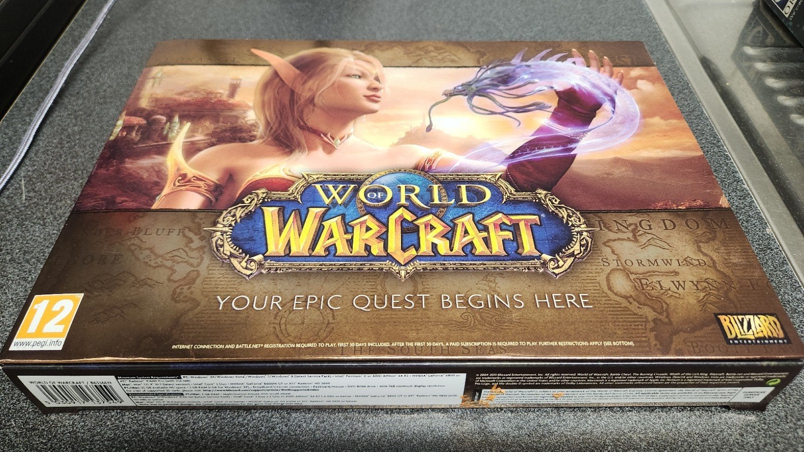 World of Warcraft PC Game, Online, Ophalen of Verzenden, Zo goed als nieuw, Role Playing Game (Rpg)