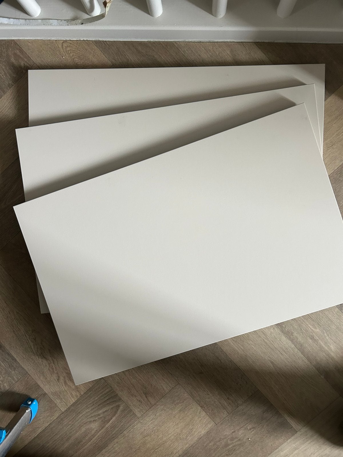 3x IKEA LAPPVIKEN deurtjes voor BESTA meubel - beige, Ophalen, Zo goed als nieuw