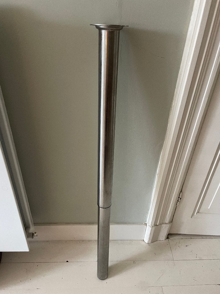 Barpoot metaal 100cm, Ophalen, Tafelpoot, Minder dan 50 cm, Gebruikt