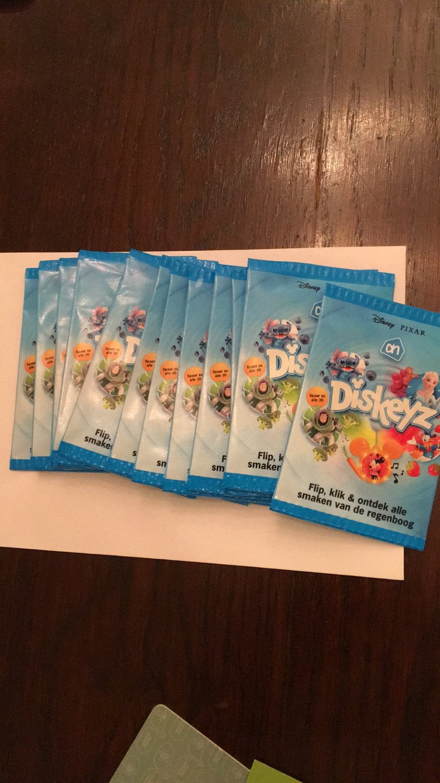 12 pakjes Diskeyz Disney Ah, Verzamelen, Albert Heijn, Ophalen of Verzenden
