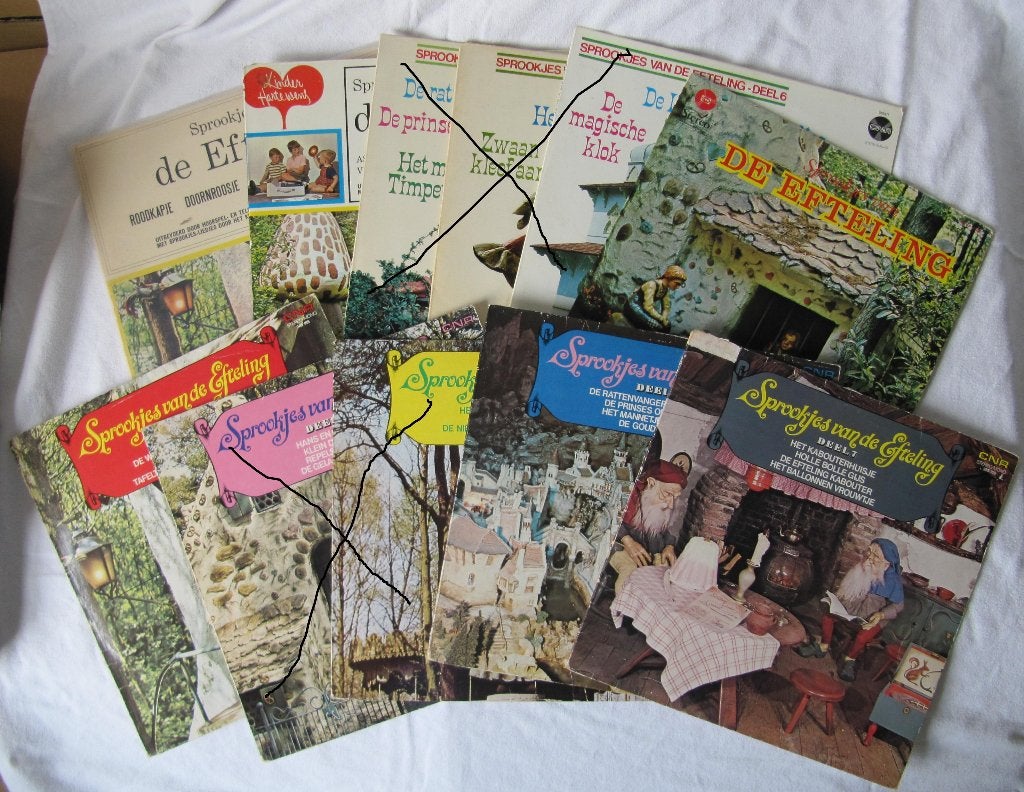 Veel Sprookjes van de Efteling LP's!, Verzamelen, Ophalen of Verzenden, Gebruikt, Overige typen