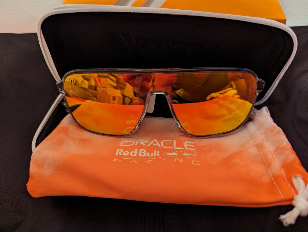 Blenders Meister X2 Orange Army Max Verstappen zonnebril, Overige merken, Zonnebril, Nieuw, Oranje