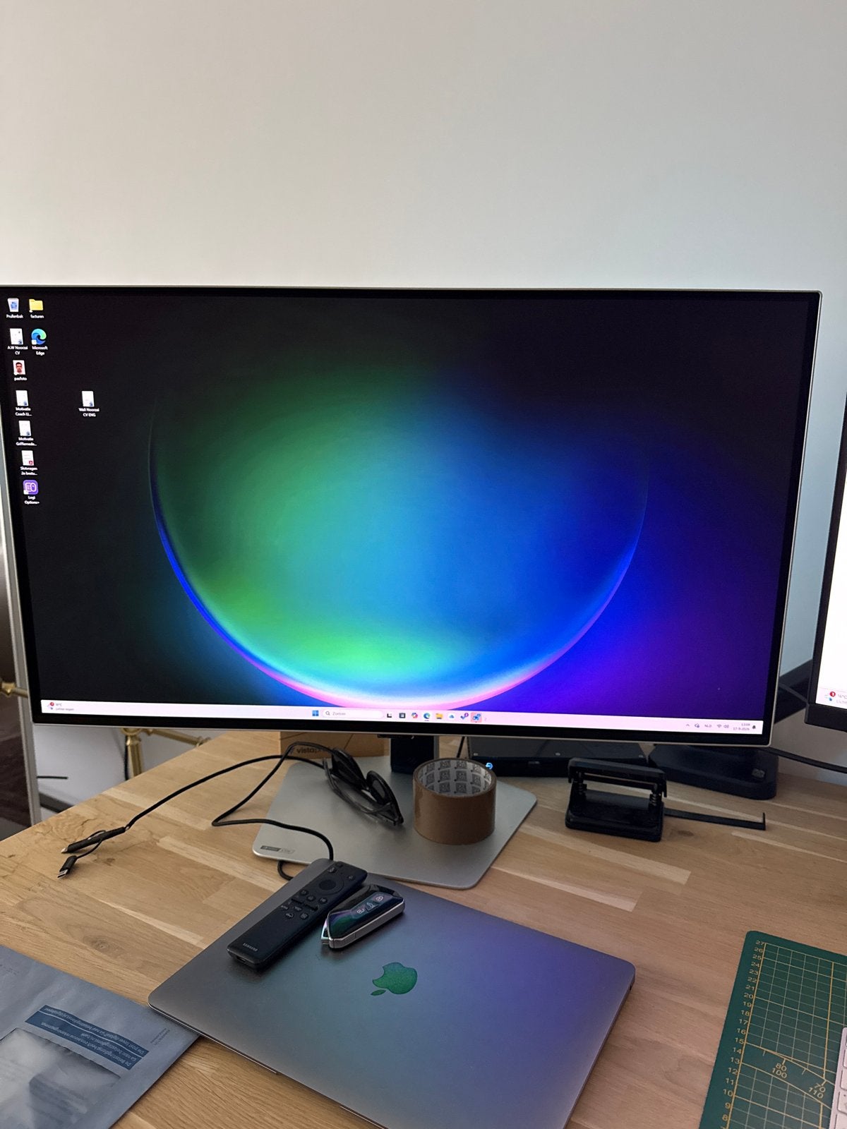 Samsung Odyssey Oled G8 LS32DG802SUXEN 4K Monitor - ZGAN, HDMI, In hoogte verstelbaar, Zo goed als nieuw, Quad HD (2K)