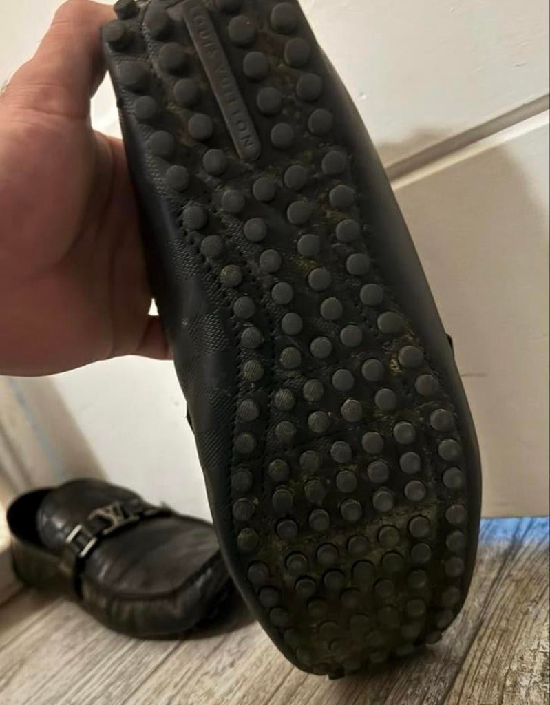 Louis Vuitton Loafers - Zwart, Loafers, Zwart, Ophalen of Verzenden, Gedragen