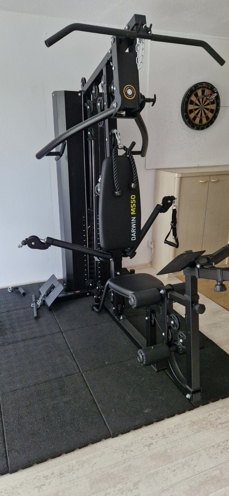 Darwin fitness krachtstation MS50 -102kg-compact ontwerp, Ophalen, Zo goed als nieuw, Benen, Overige typen