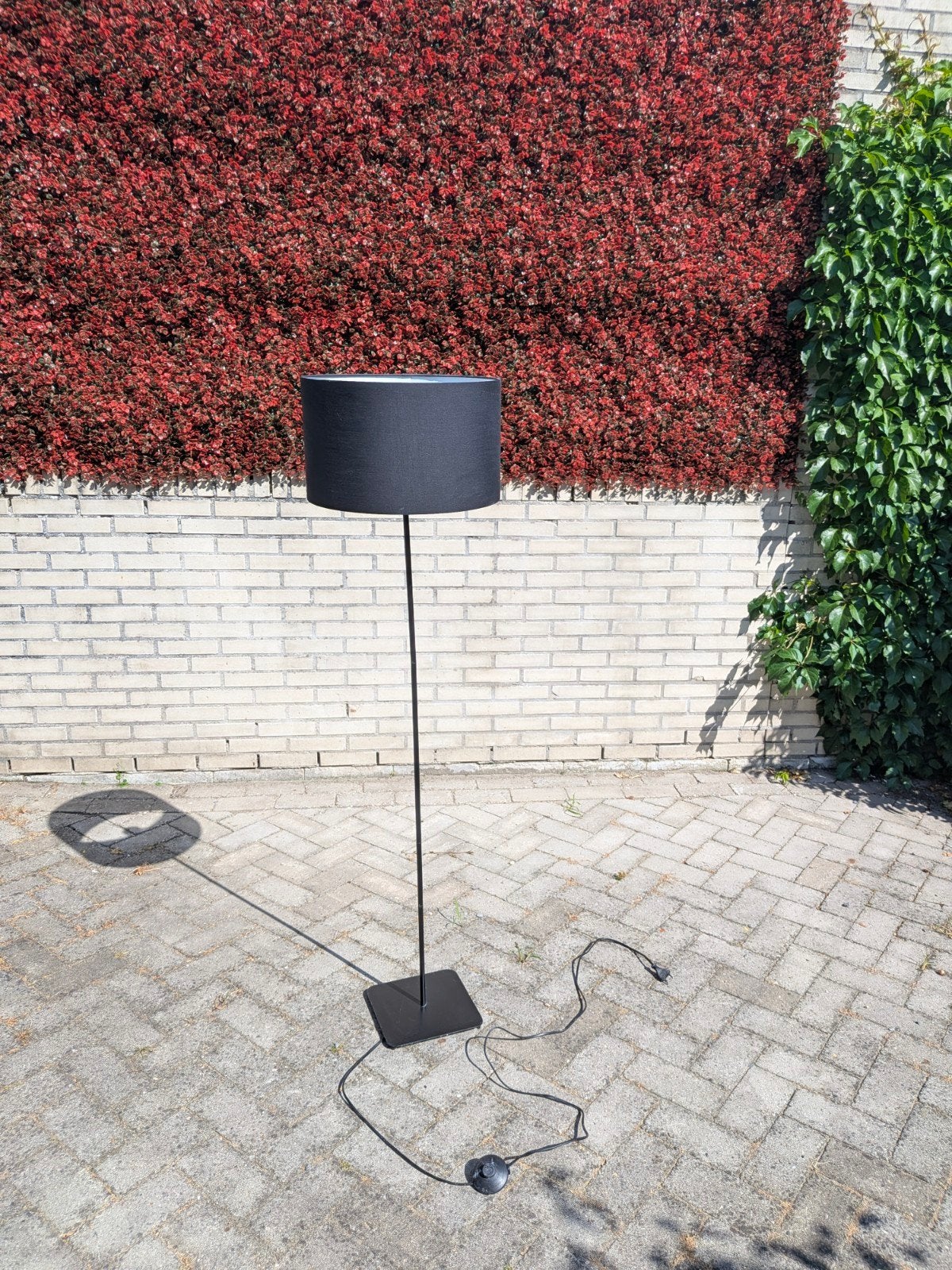 Staande lamp met kap, Huis en Inrichting, Lampen | Vloerlampen, Ophalen, 150 tot 200 cm