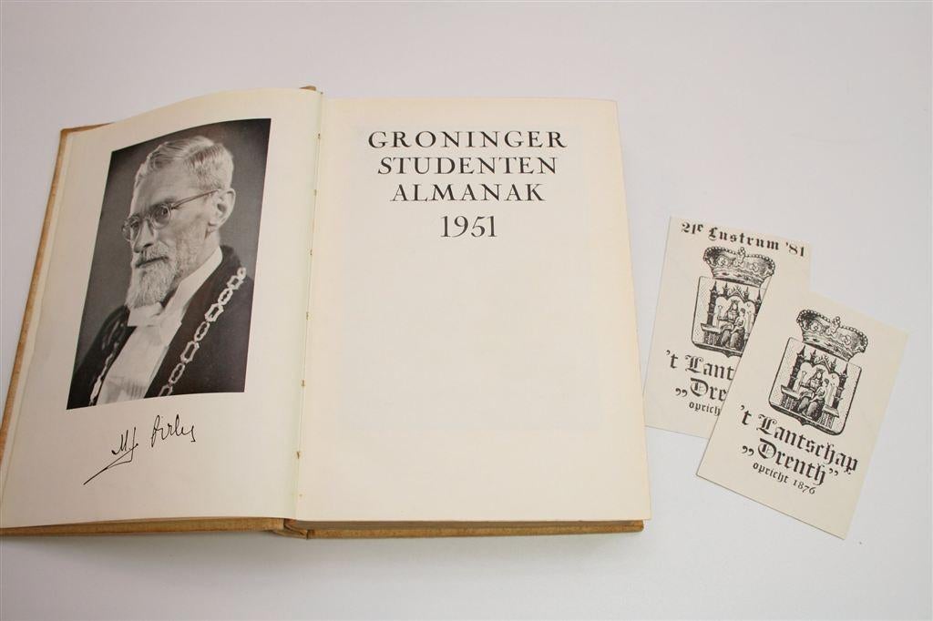 Groninger Studenten Almanak 1951, Ophalen of Verzenden, Gelezen