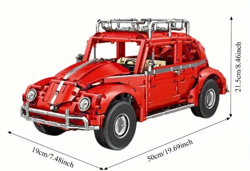 VW Beetle 50 cm 1.10 bouwpakket, Ophalen of Verzenden, Nieuw, Overige merken