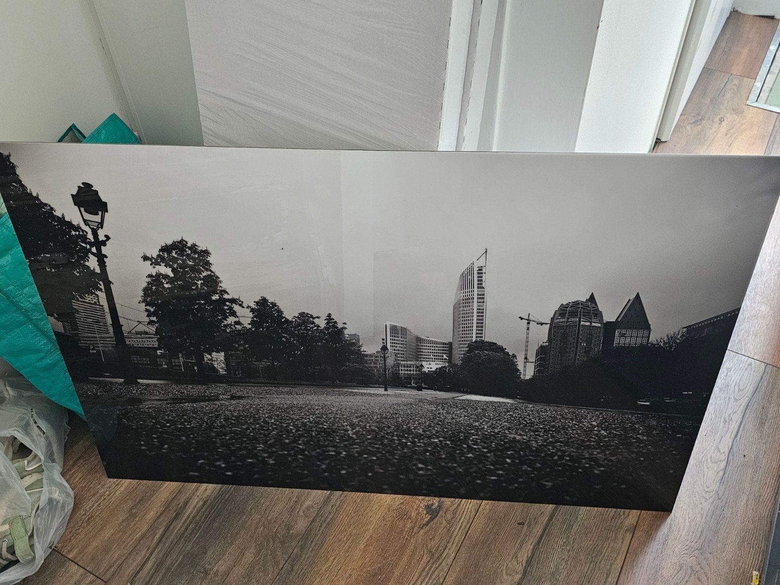 Foto op plexiglas  den haag, Ophalen, Foto, Fotografie, Achter glas