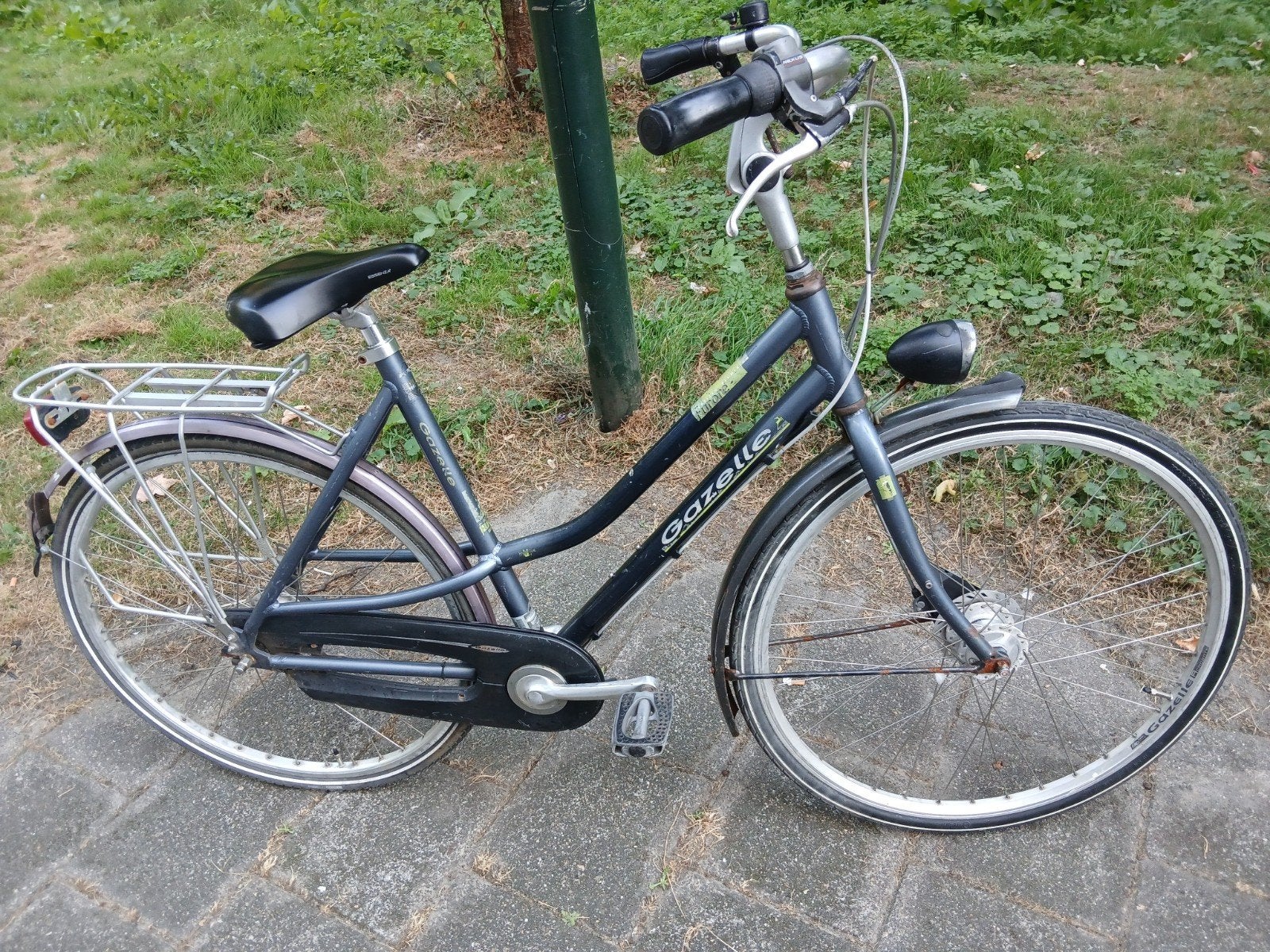 Gazelle Furone Damesfiets - Gebruikt, Velgrem, Versnellingen, Ophalen of Verzenden, Gazelle