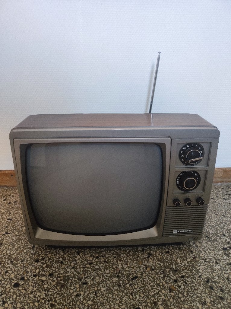 Vintage  zwart-wit TV, Audio, Tv en Foto, Vintage Televisies, Ophalen, Zo goed als nieuw, Minder dan 40 cm, Overige merken
