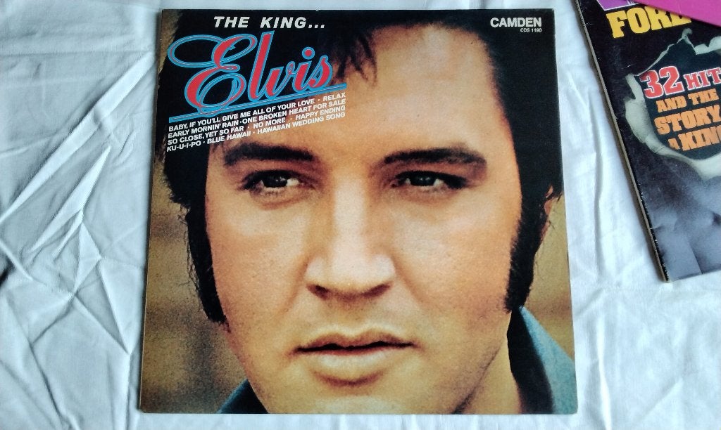 Elvis Presley The King ... Elvis vinyl Folk Rock Pop LP, Ophalen of Verzenden, Gebruikt, 12 inch, Poprock