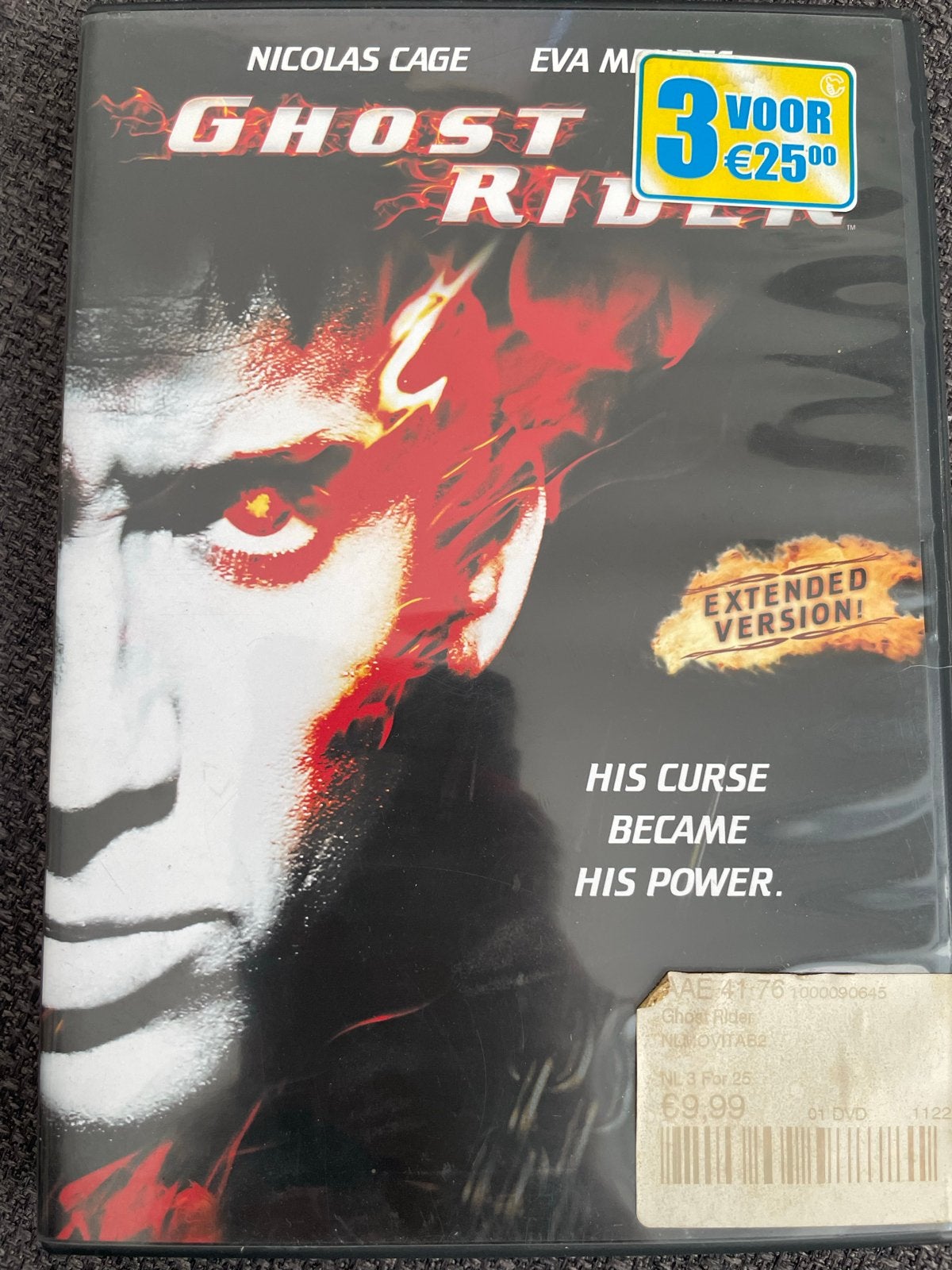 Ghost Rider DVD - Extended Version - Actiethriller, Nederlands, Actiethriller, Ophalen of Verzenden, Extra's