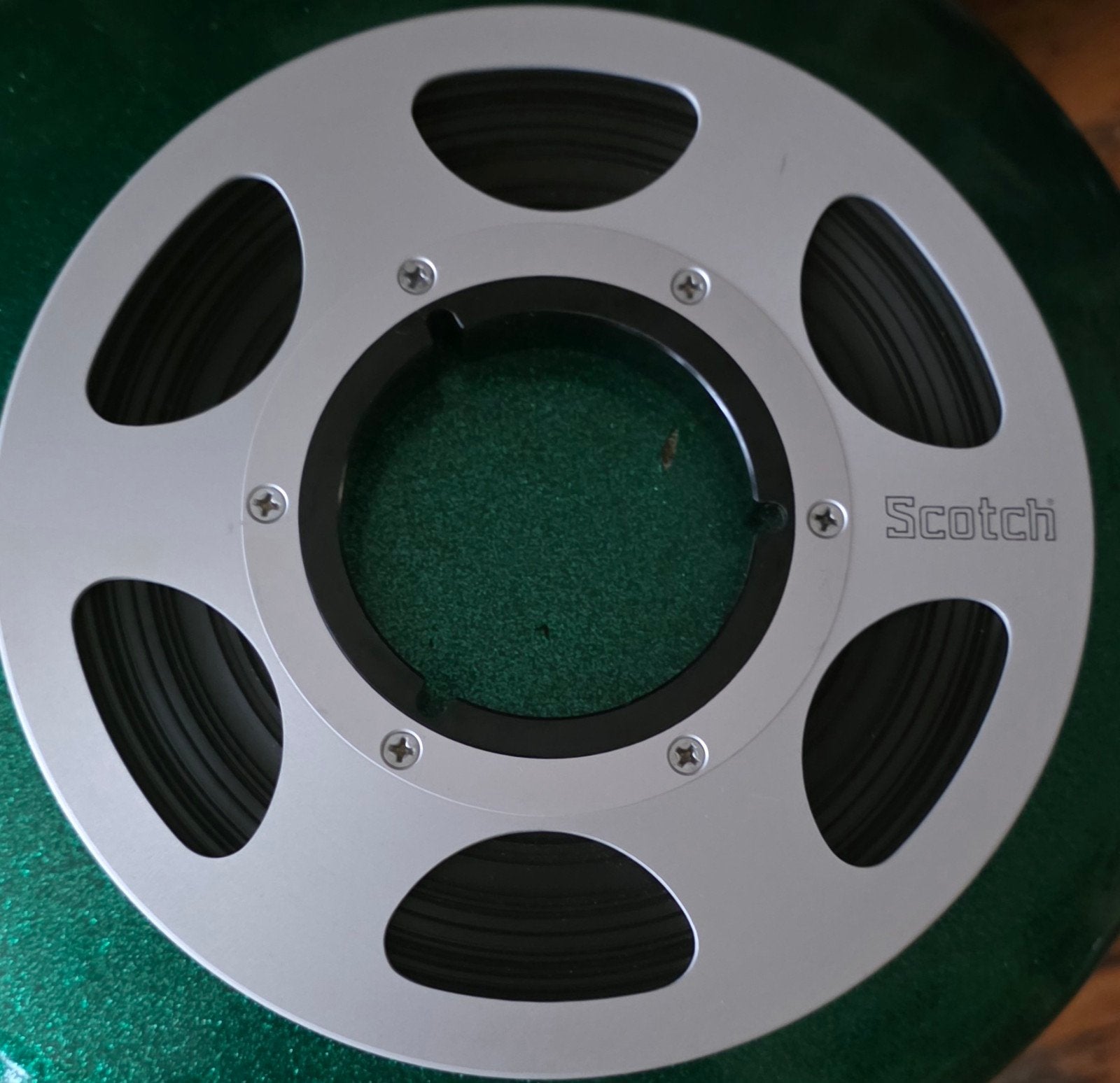 Scotch bandrecorder spoel 18 cm, gebruikt, Ophalen of Verzenden, Onderdeel, Met banden