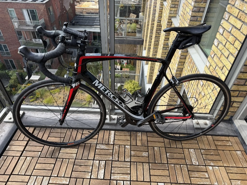 Eddy Merckx San Remo 76 - Volledig Carbon Racefiets, Fietsen en Brommers, Fietsen | Racefietsen, 28 inch, Carbon, Zo goed als nieuw
