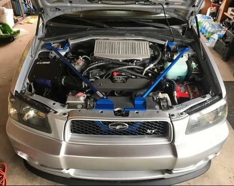 Cusco Strutbar veerpootbrug strutbar - Subaru Forester 03-08, Auto diversen, Tuning en Styling, Ophalen of Verzenden