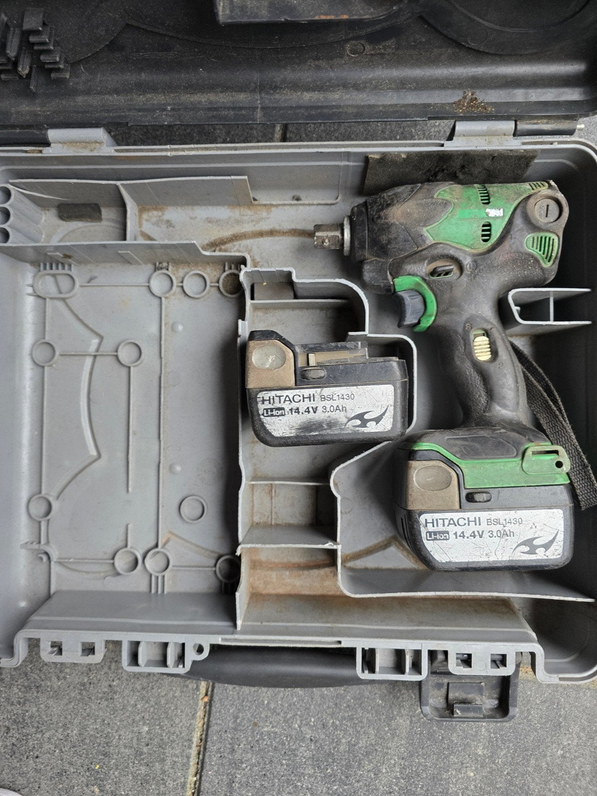 Goed werkende Hitachi 14.4V machine (excl. oplader), Ophalen of Verzenden, Gebruikt, Minder dan 400 watt, Overige typen