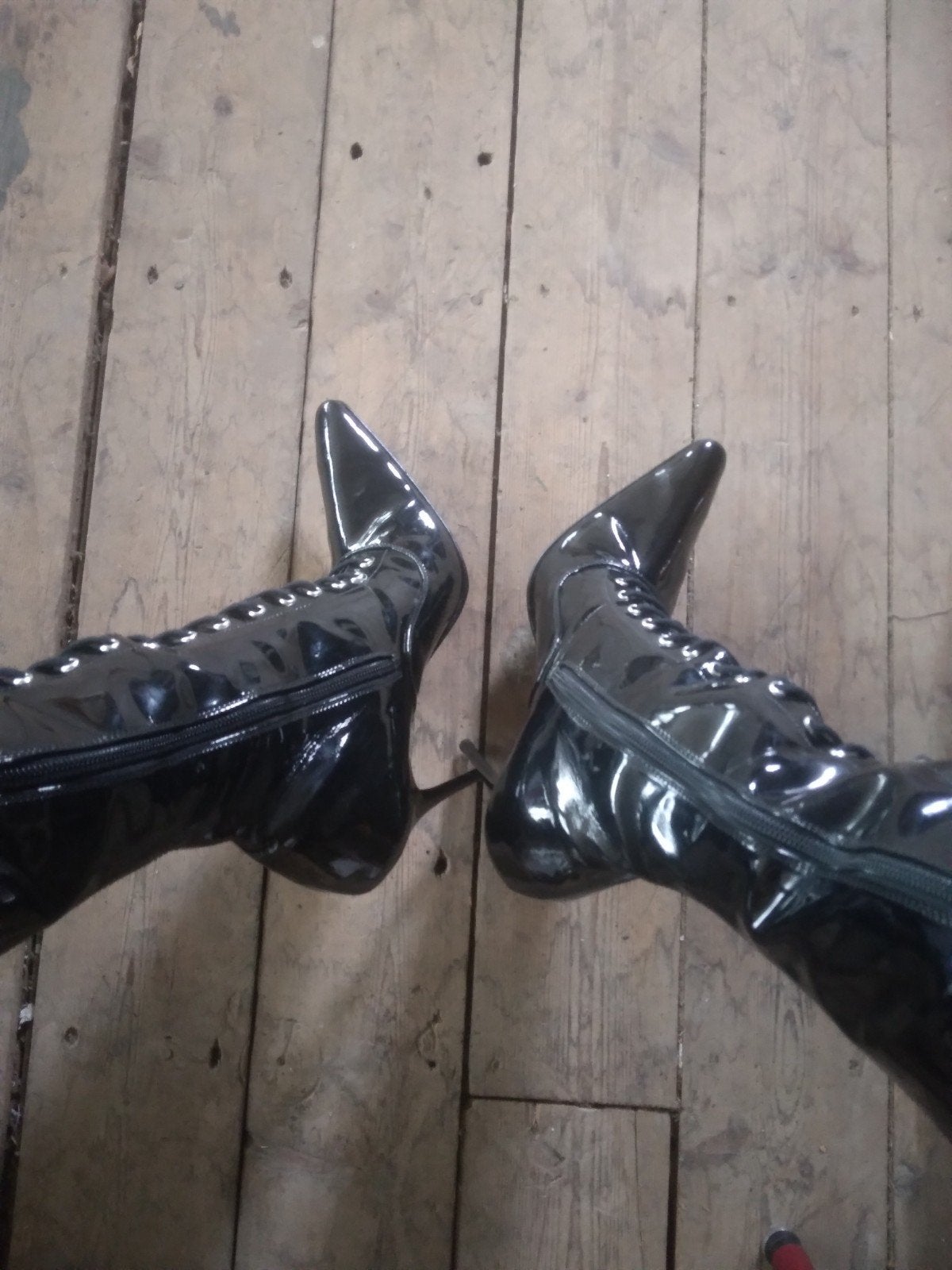 Kinky heels hakken, Kleding | Dames, Ophalen, Zo goed als nieuw, Zwart