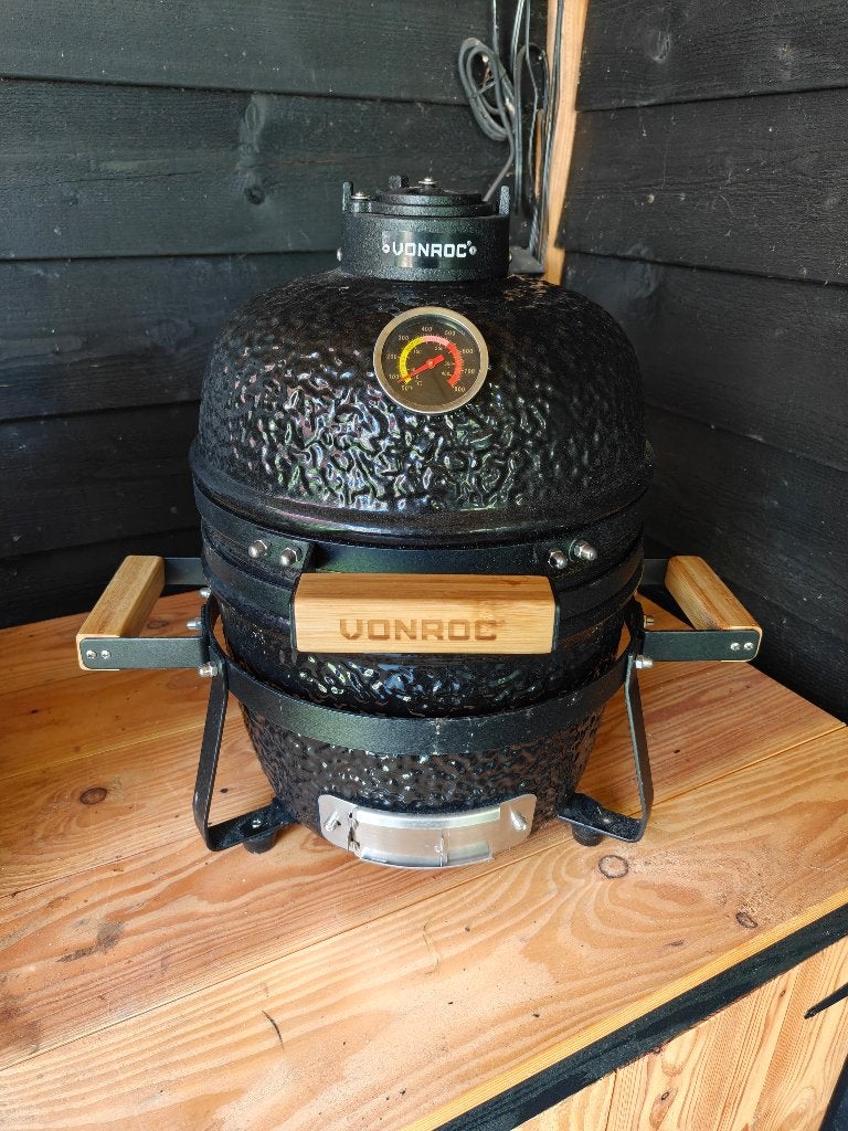 Vonroc Kamado barbecue 13 inch, Ophalen of Verzenden, Gebruikt, Vonroc