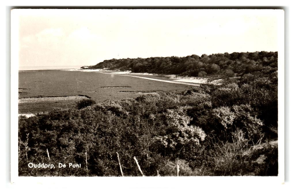 Ouddorp, De Punt, Verzenden, 1920 tot 1940, Gelopen, Zuid-Holland