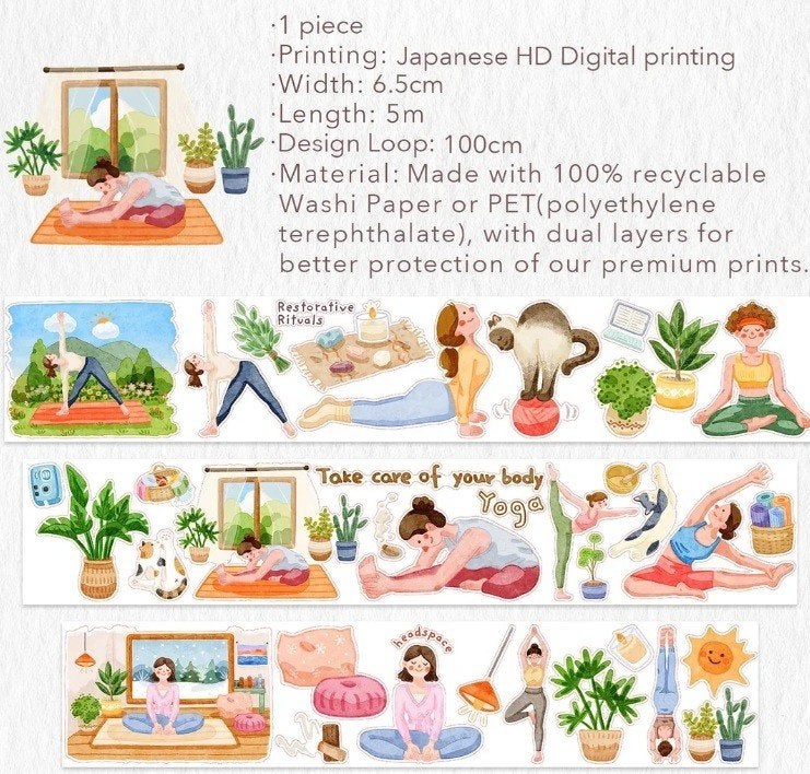 Washi en PET tape, Hobby en Vrije tijd, Ophalen of Verzenden, Nieuw, Versiering of Embellishment, Overige merken