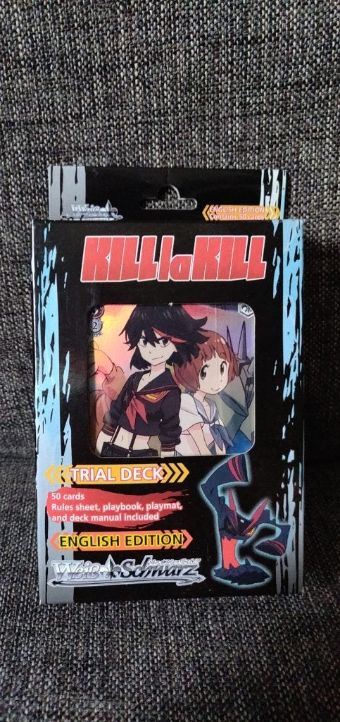 Kill La Kill trial pack Card game "Weib Schwarz", Ophalen of Verzenden, Zo goed als nieuw, Starterdeck