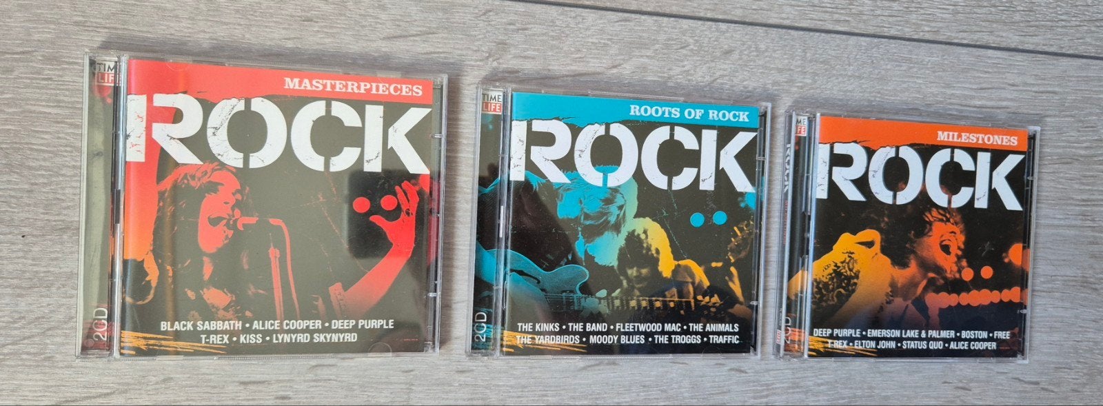 6 cd's Rock, Ophalen of Verzenden, Zo goed als nieuw, Poprock