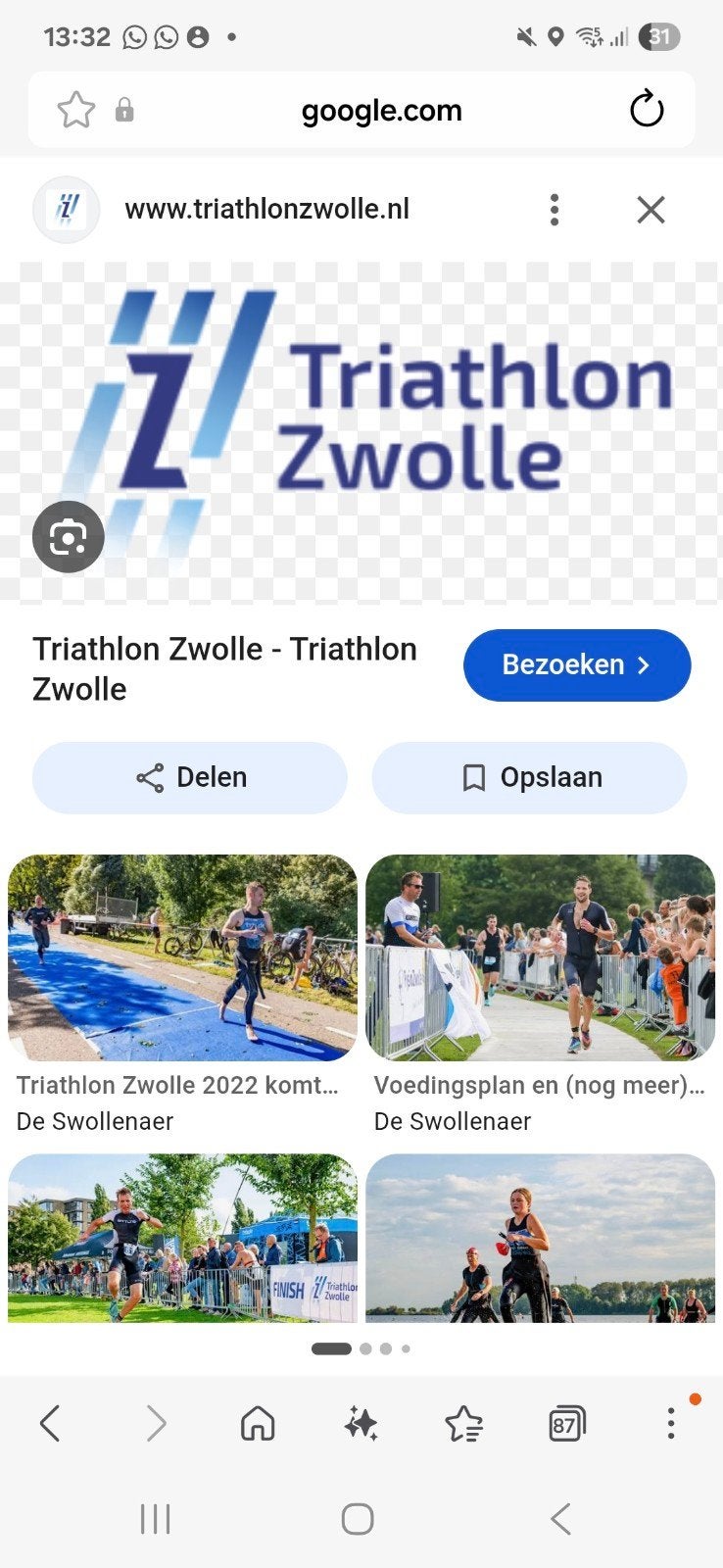 Ruilen triathlon ticket!