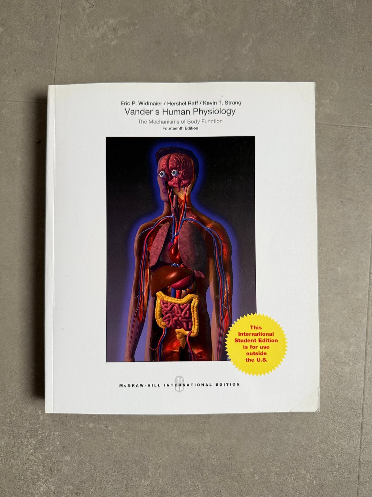 Vander’s Human Physiology tandheelkunde geneeskunde, Boeken, Ophalen of Verzenden, Beta, Nieuw, WO