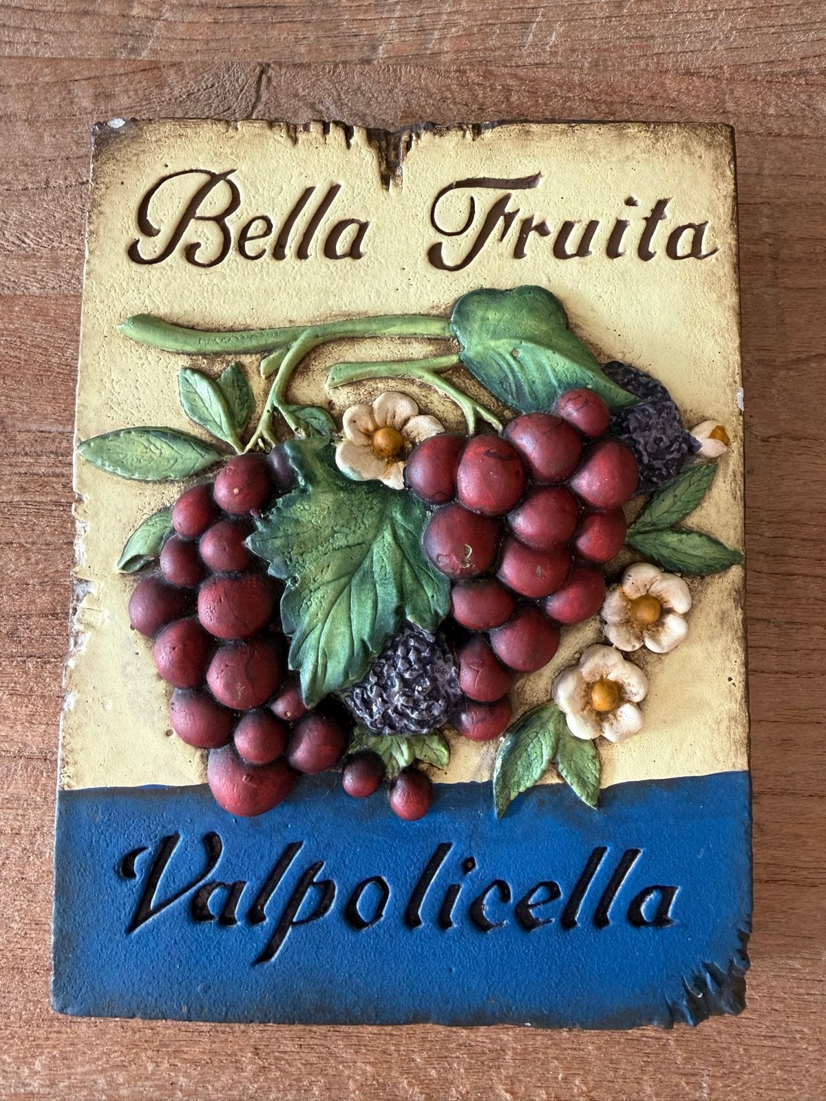Di Sen Yo wandtegel 'Bella Fruita Valpolicella' 20x15 cm, Ophalen of Verzenden