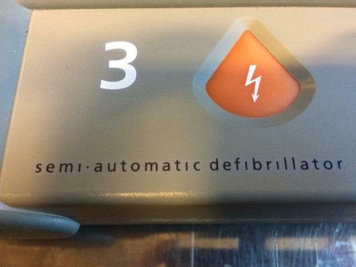 semi automatische defibrillator Heartstart zonder accu, Niet ingevuld, Gebruikt, Niet ingevuld, Ophalen of Verzenden