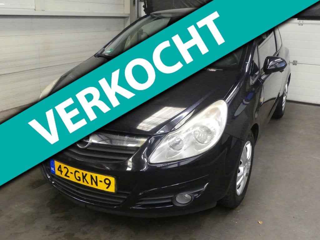 Opel Corsa 1.4-16V Sport - Airco - Cruise Control, Auto's, Opel, Voorwielaandrijving, Stof, Gebruikt, 4 cilinders