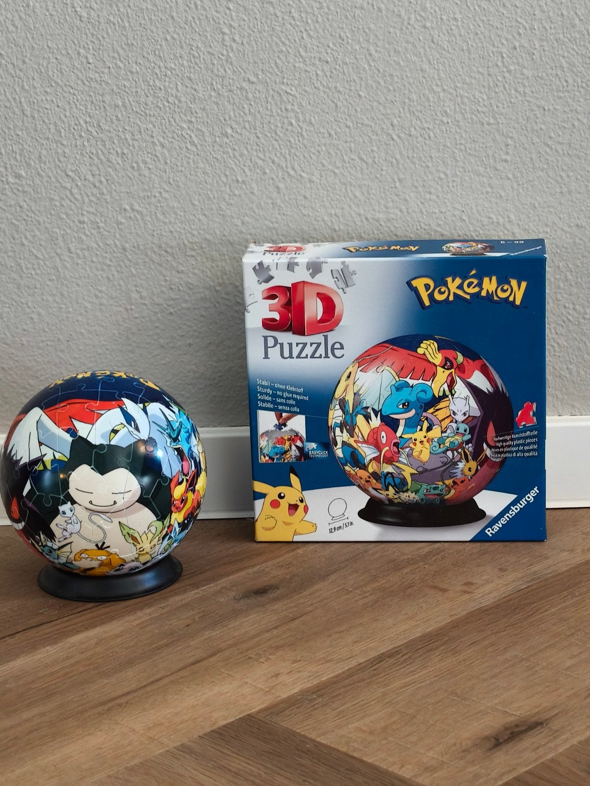 Ravensburger Pokémon 3D Puzzel Bal - Zo goed als nieuw, Ophalen of Verzenden